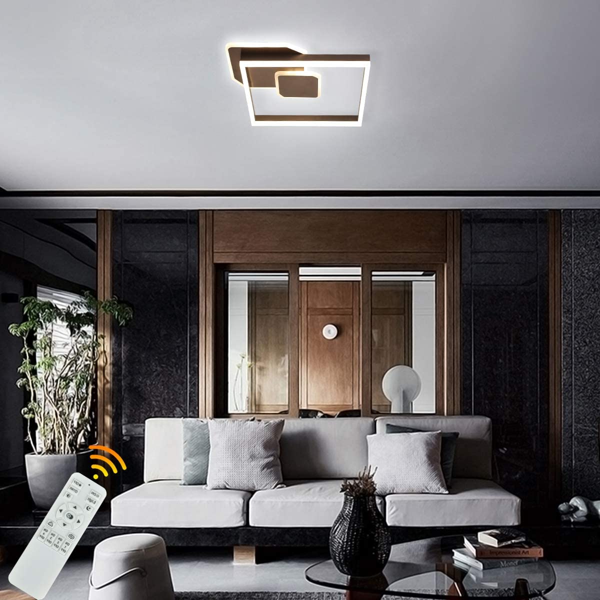 Square LED Flush Mount Ceiling Light - CharmyDecor - CharmyDecor