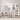 White Arched Console Table