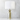 Modern White Fabric Shaded Table Lamp