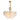 Contemporary Leaves Glass Chandelier Lamp