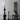 Modern Black Glass 1-Light Floor Lamp