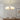 White Simple Glass Shade Chandelier Light