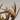 Vintage Resin 6-Light Deer Antler Chandelier