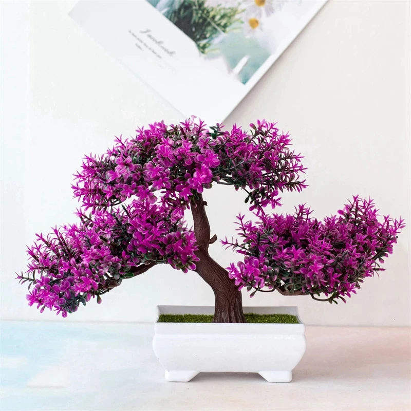 Artificial Plants Bonsai Small Tree Pot - CharmyDecor
