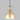 Golden Perfume Bottle-Shaped 1-Light Pendant Light