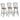 Black and Beige Bar Stools