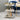 3-Tier Marble shelves Rolling Bar Cart
